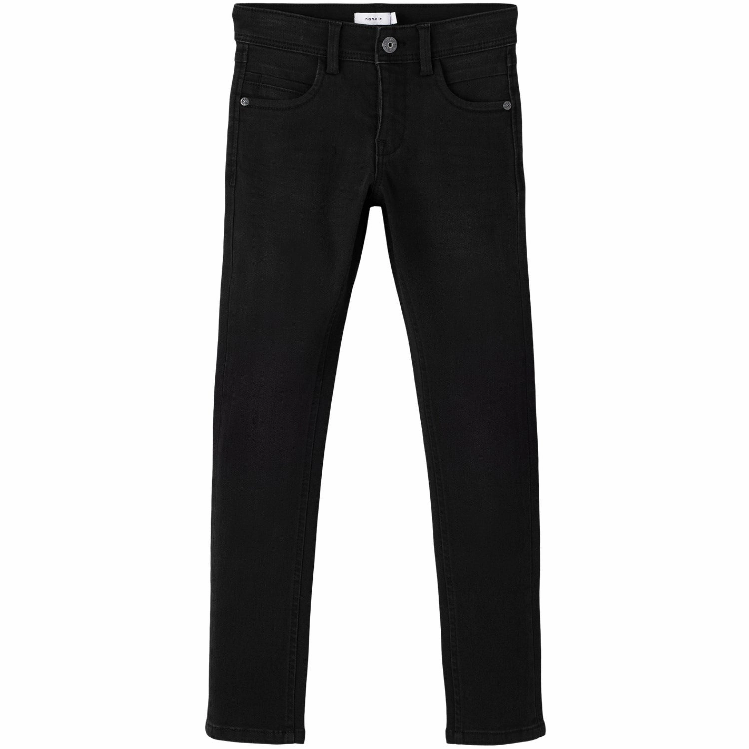 Minimalist Style Family Style Comfy Name It Black Silas Xslim Jeans Noos