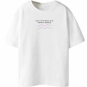 Name It Cloud Dancer Nkfhellia Ss Nreg Top LayeredSleeveConstruction