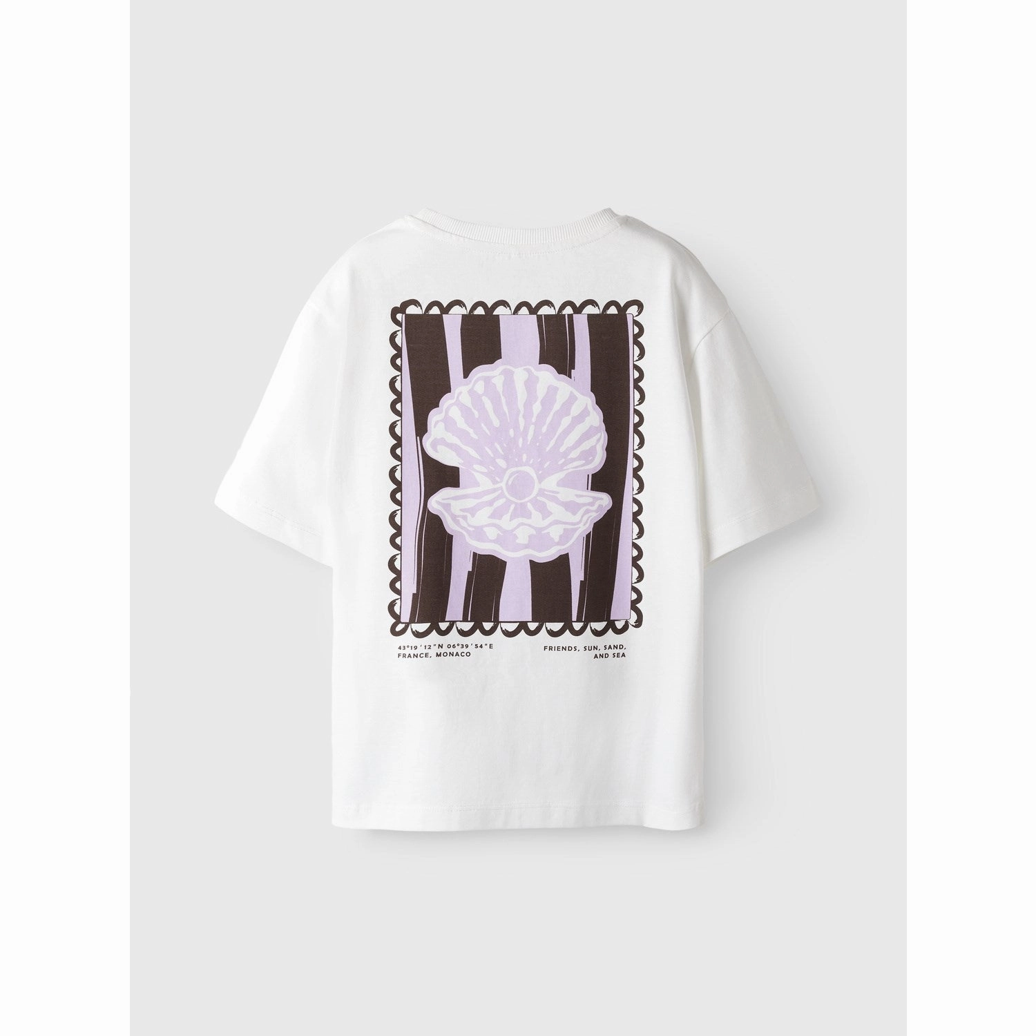 Name It Cloud Dancer Nkfhellia Ss Nreg Top UltraLightweight