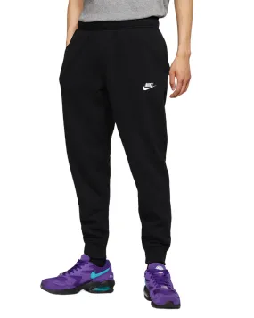 Wrinklefree High Durability Stitching Nike Pantalone sportivo da uomo con polsino al fondo Jogger Club BV2679-010 nero