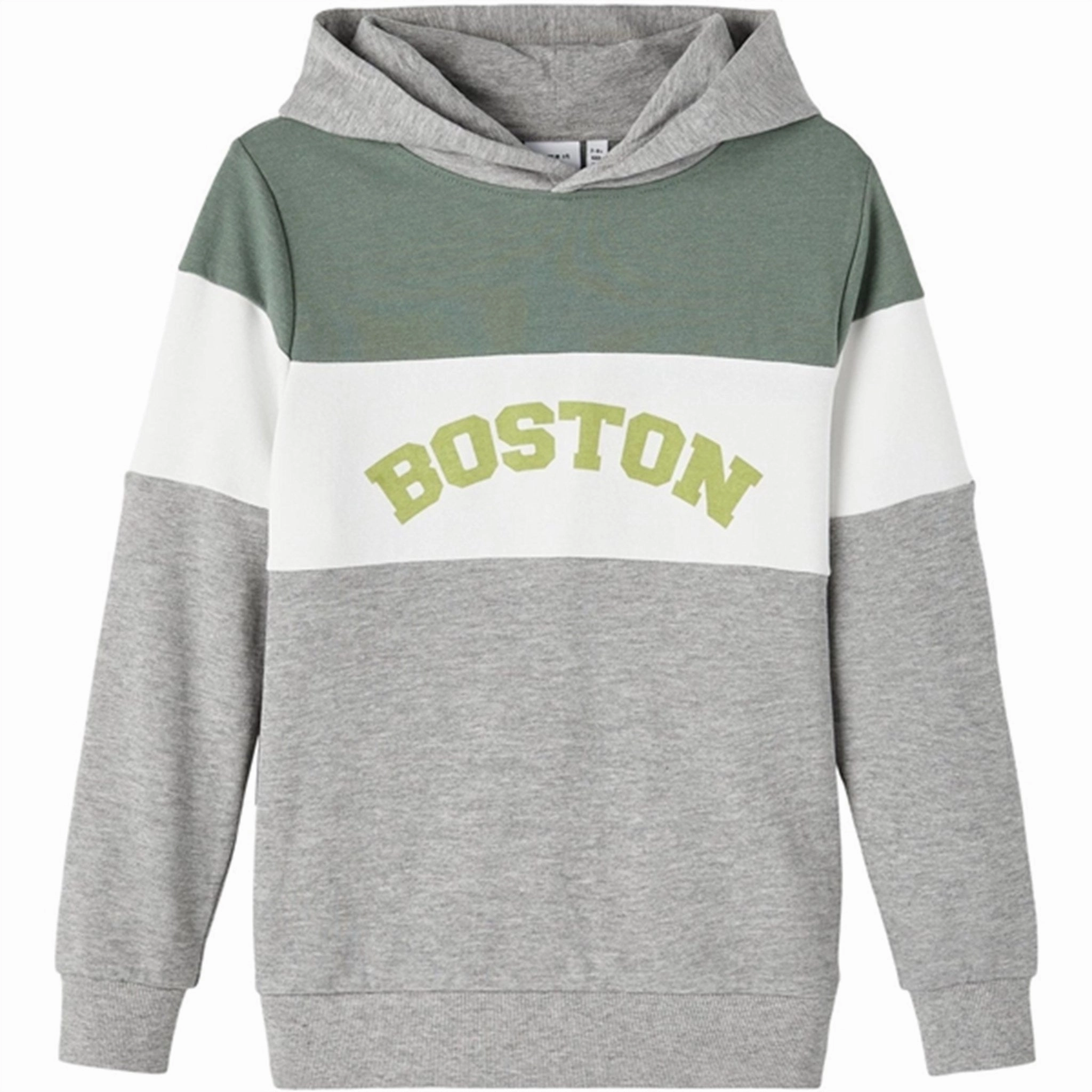 Skunk like Name It Grey Melange Hoodie