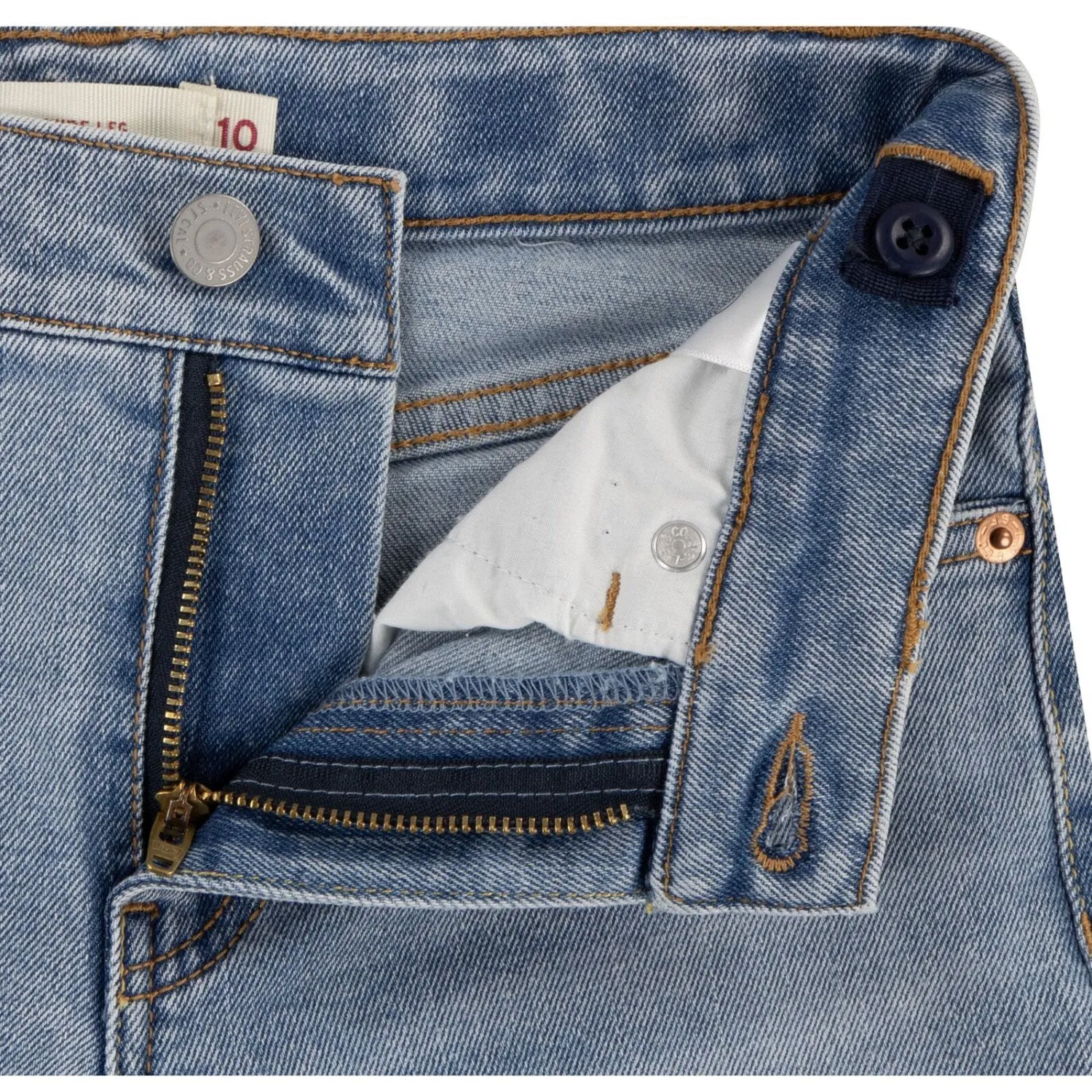 Morning Stroll Professional Wear Brunch Outfit Zip Fly Closure Levi's Open Sky Lvg Wide Leg Jeans