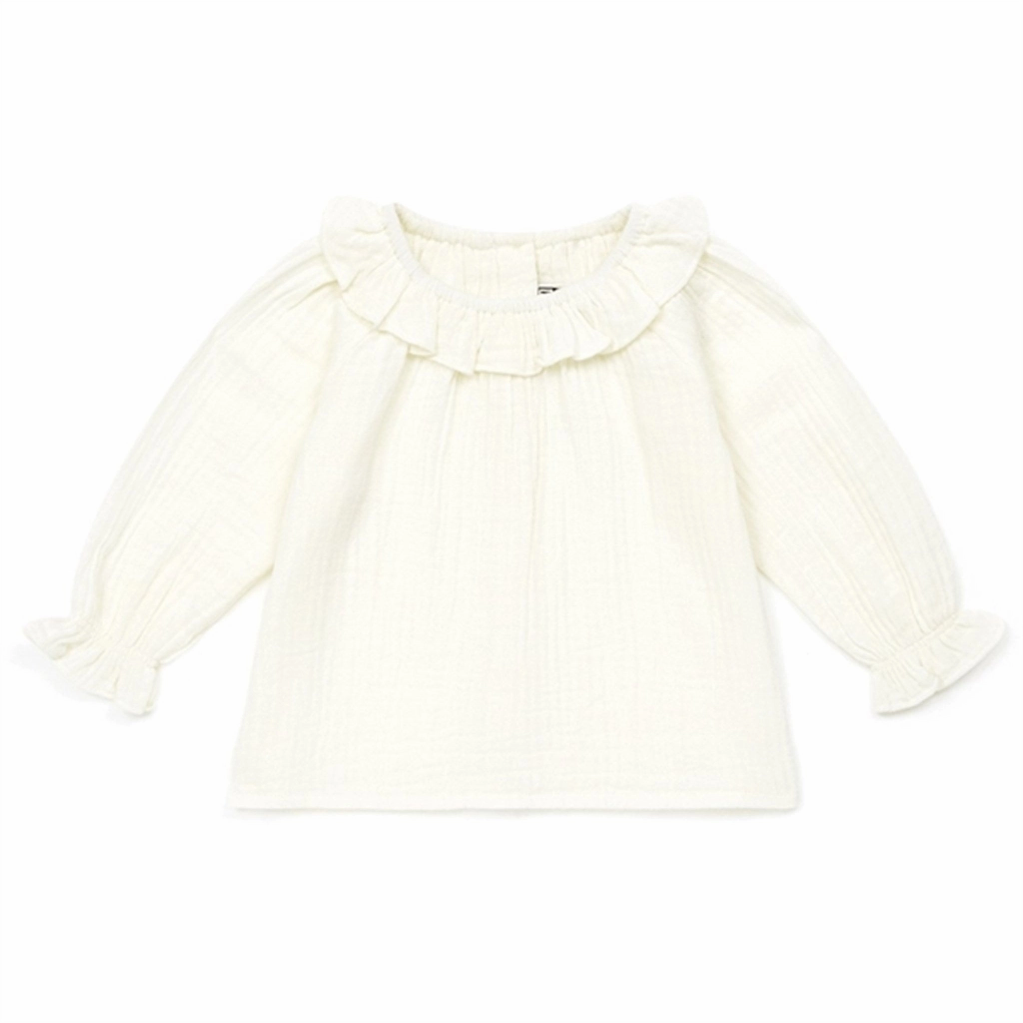 Preppy Vibe Youthful Vibe BONTON Cream Solane Blouse