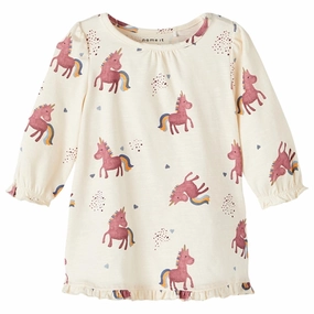 Name it Buttercream Tanna Unicorn Dress Natural Layers Festival Mood