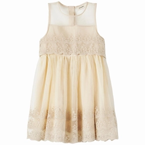 Lil'Atelier Peyote Honja Tulle Dress Cozy Look A-Line