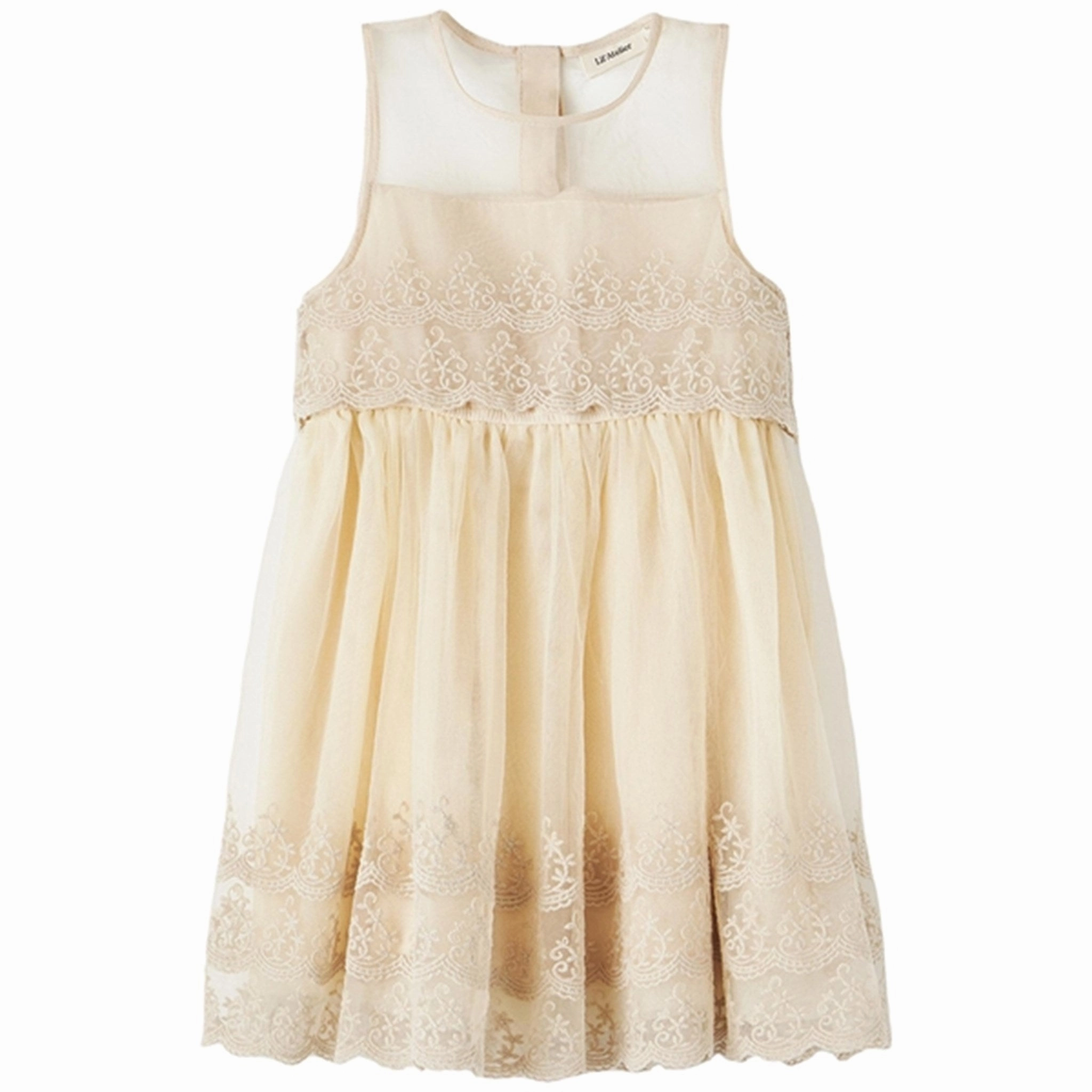 Lil'Atelier Peyote Honja Tulle Dress Cozy Look A-Line