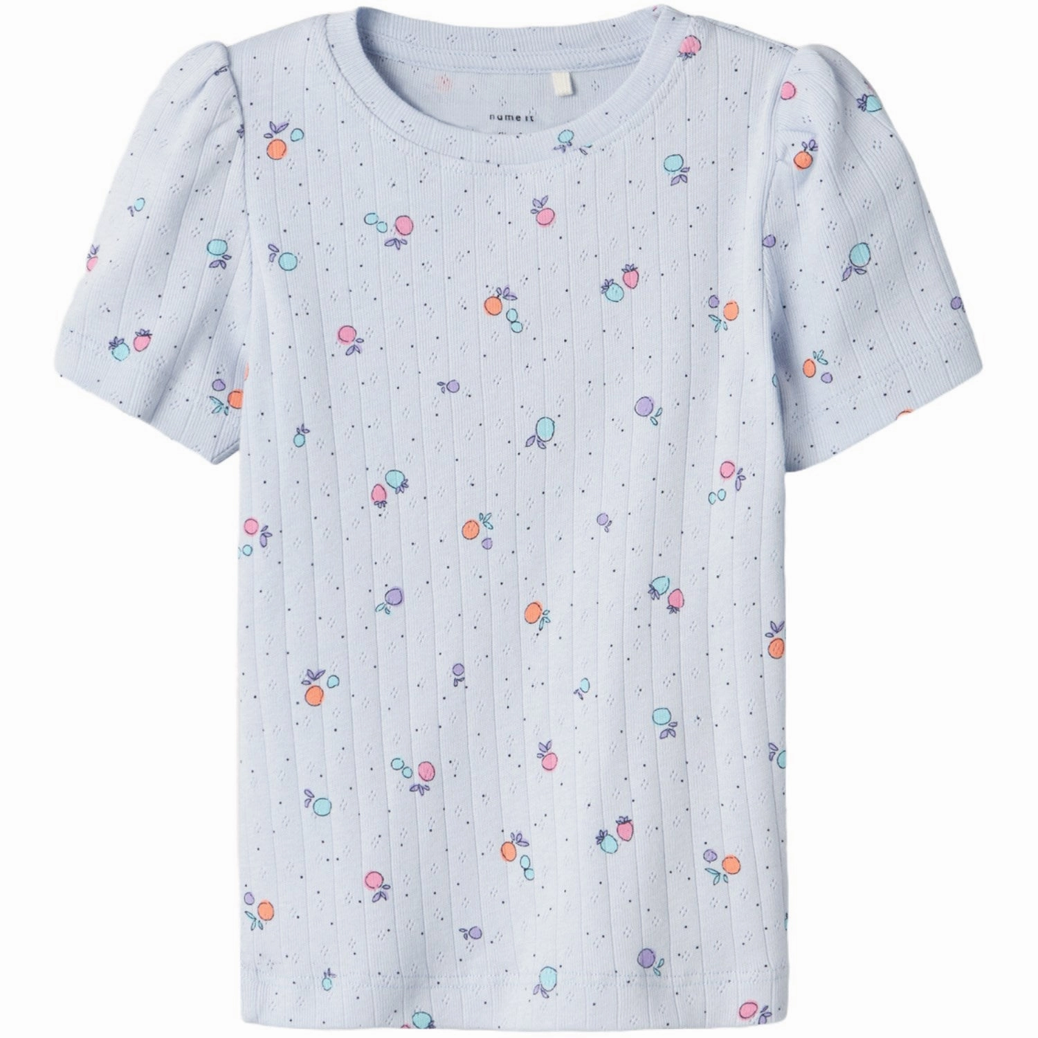 Name It Xenon Blue Nmfhamanda Ss Slim Top Pb Modern Smart