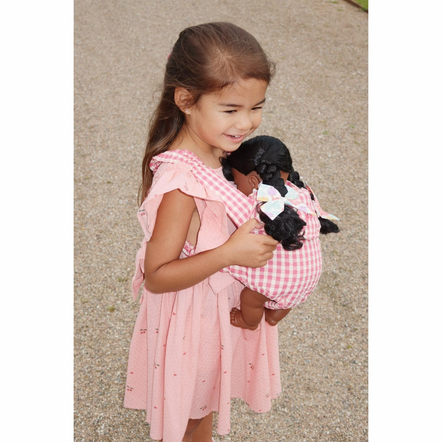 Minimal Details Konges Sl?jd Cherry Coeur Evia Bow Dress Gots