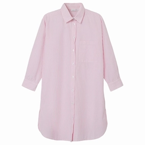 Name it Orchid Smoke Oda Shirt Dress Frayed-Edge