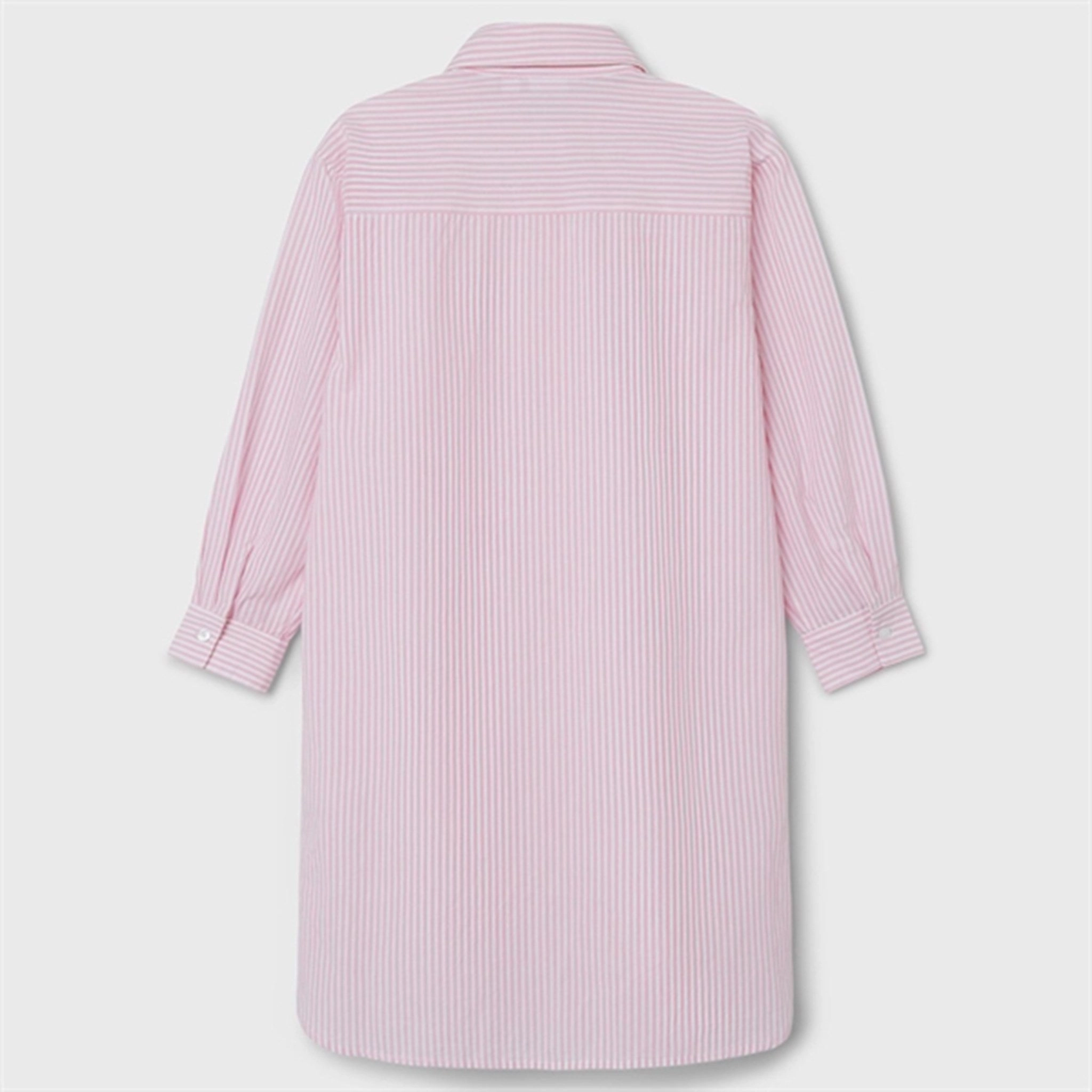 Name it Orchid Smoke Oda Shirt Dress Shared Glow Gathered-Detail