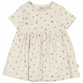 Event Ready Wheat Chalk Flowers Nova Dress