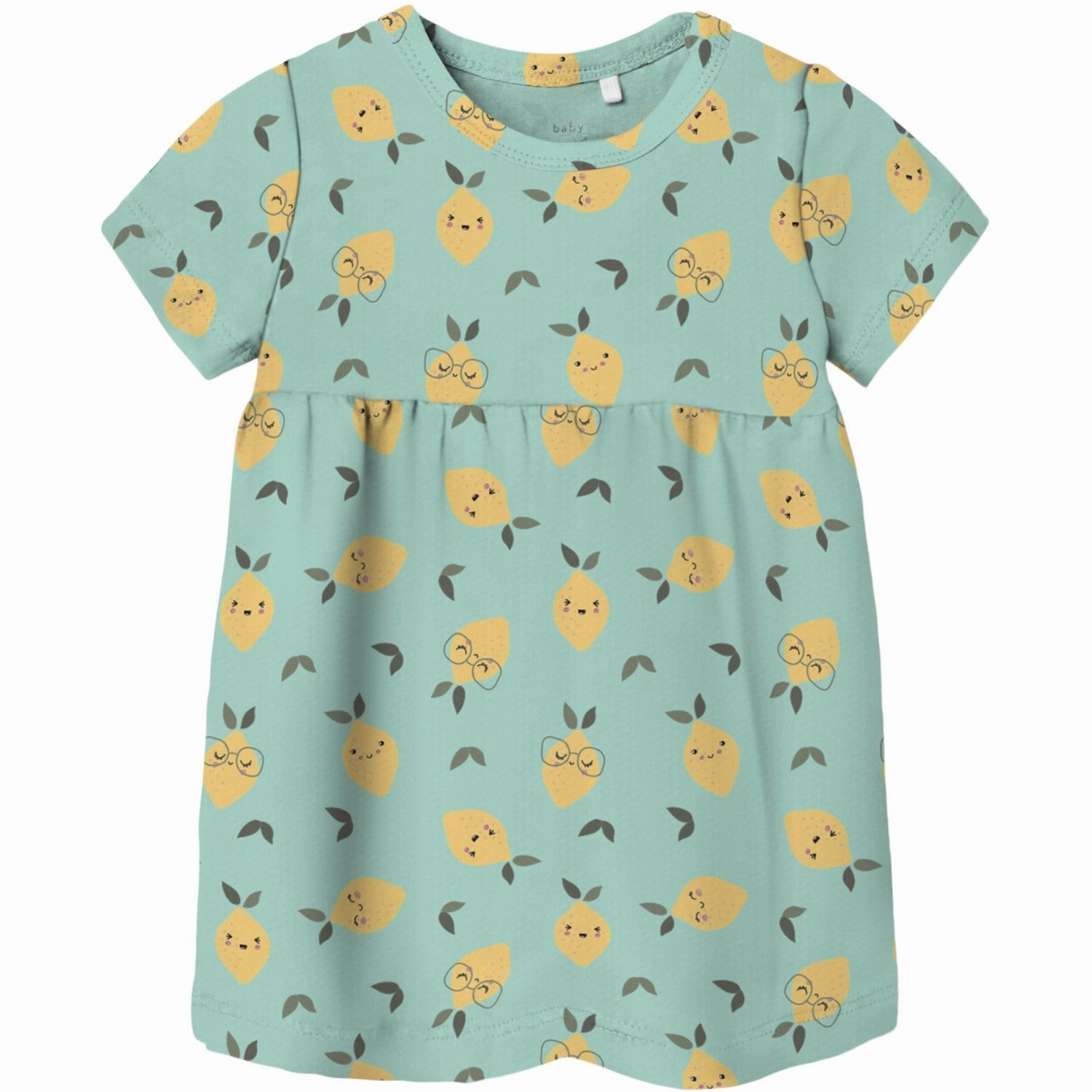 Name It Yucca Lemons Vandora Dress Silk-Blend