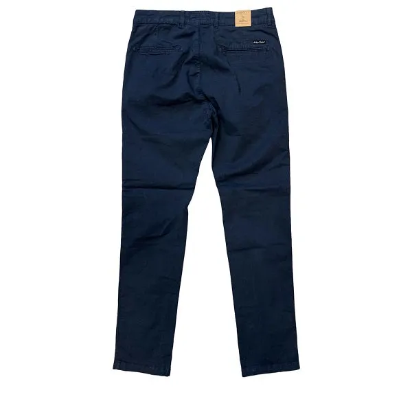 Smithy's Pantalone in cotone 801 navy Non Slip Waist Grip