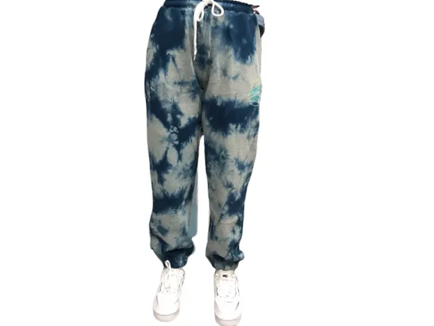 Santa Cruz Pantalone in Felpa da adulto Empty Moon Dot Jogger SCA-PNT-045 blu grigio Performance Fit SmoothZipClosure