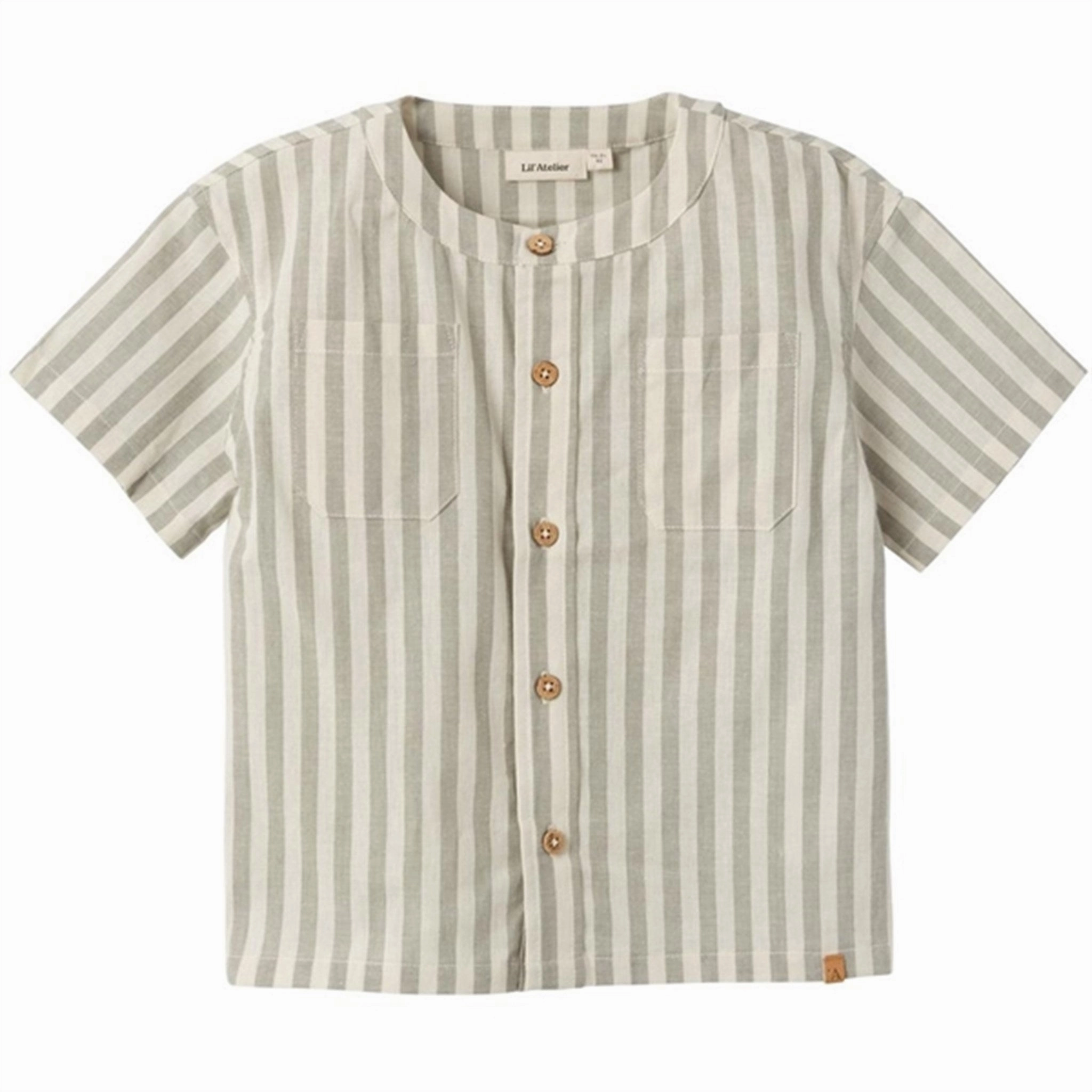 Lil'Atelier Turtledove Dino Shirt Casual Elegance