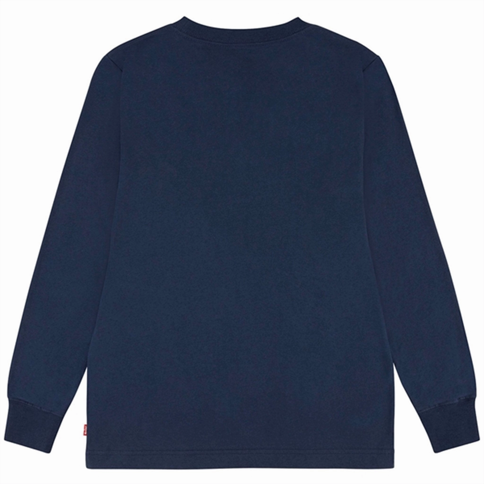 Relax Comfort Style Levi's Baby Glow Effect Batwing Long Sleeve T-Shirt Dress Blues