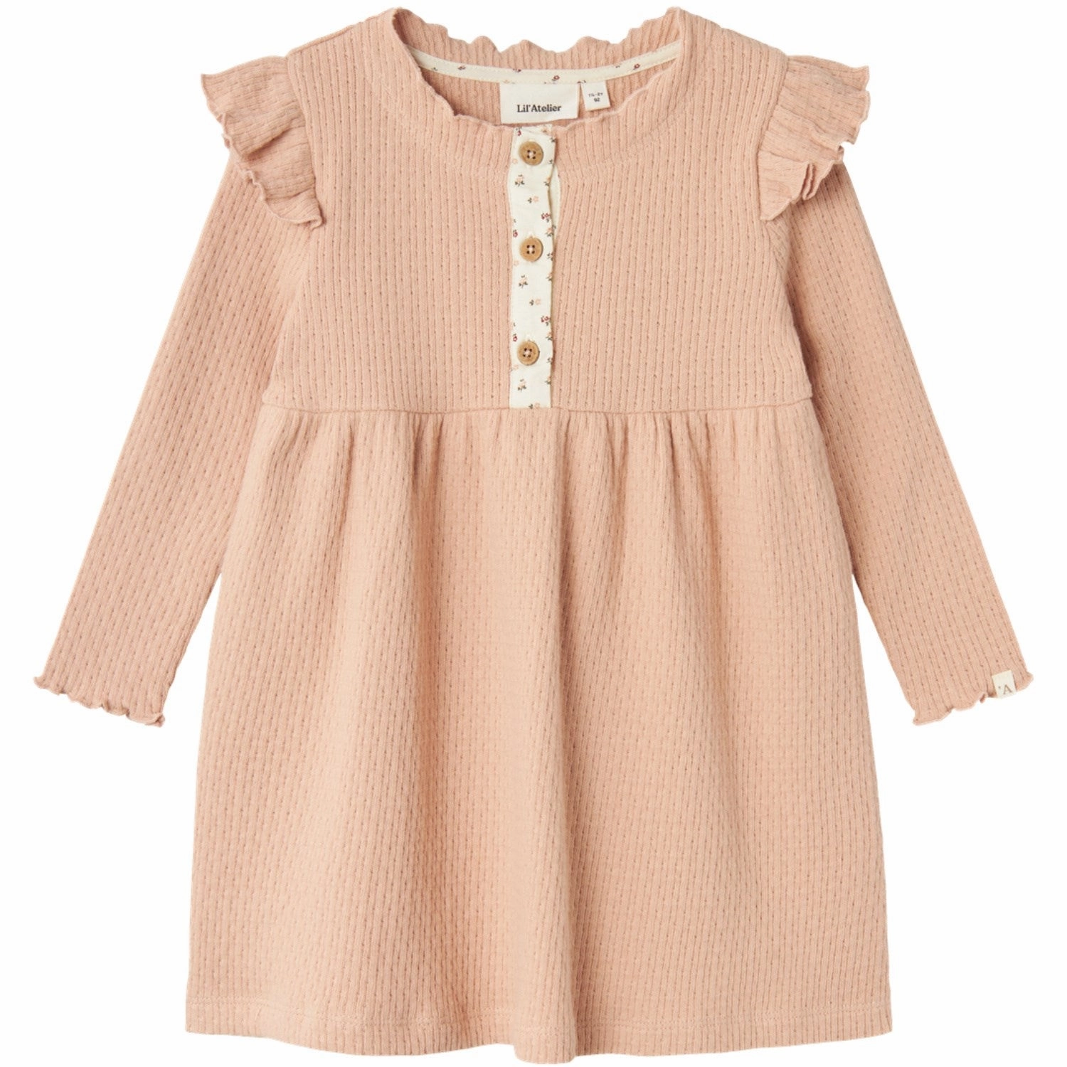 Youthful Feel Romantic Bloom Lil'Atelier Rugby Tan Rea Dress