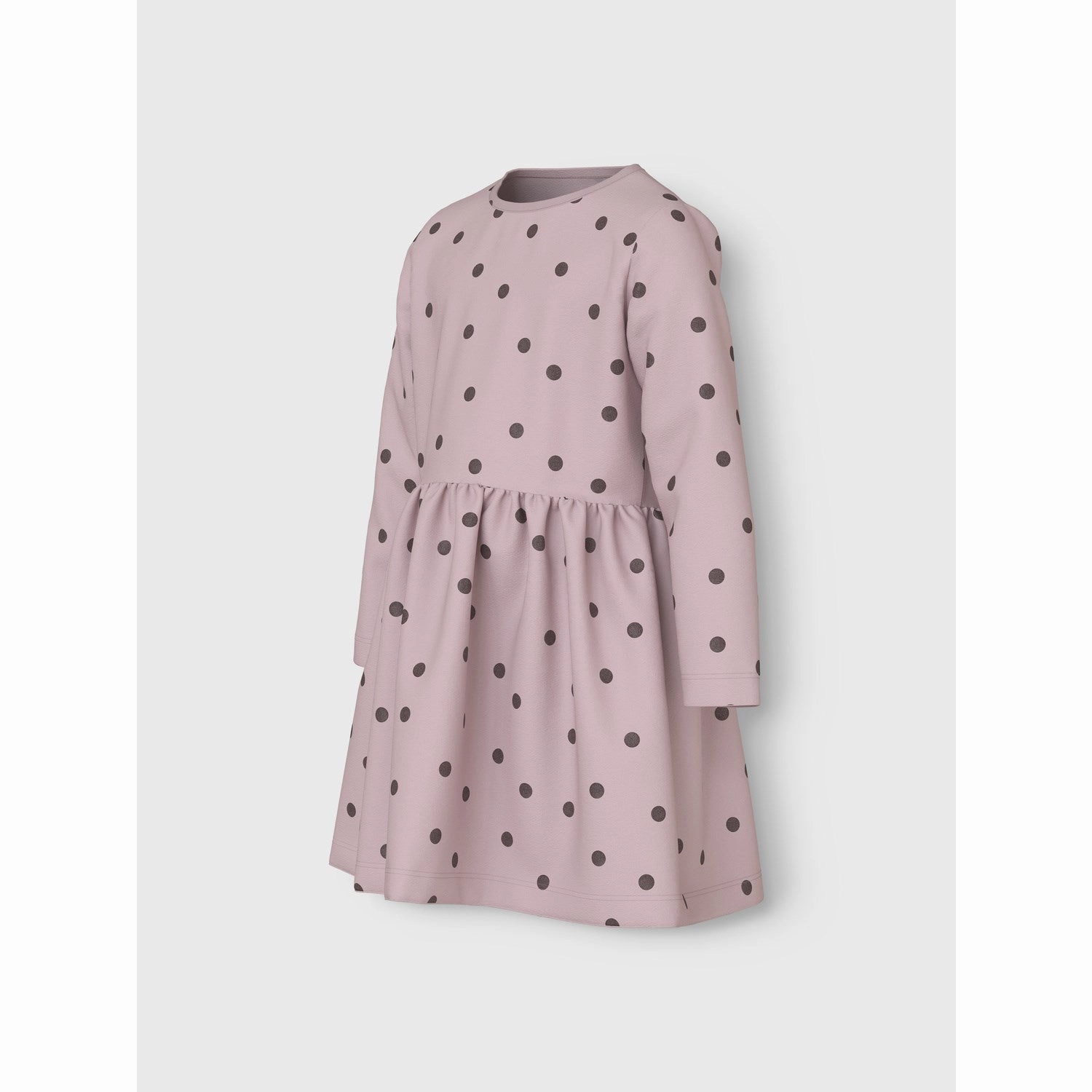 Lace Soft Name It Burnished Lilac Peppercorn Dot Nmfvivian Ls Dress