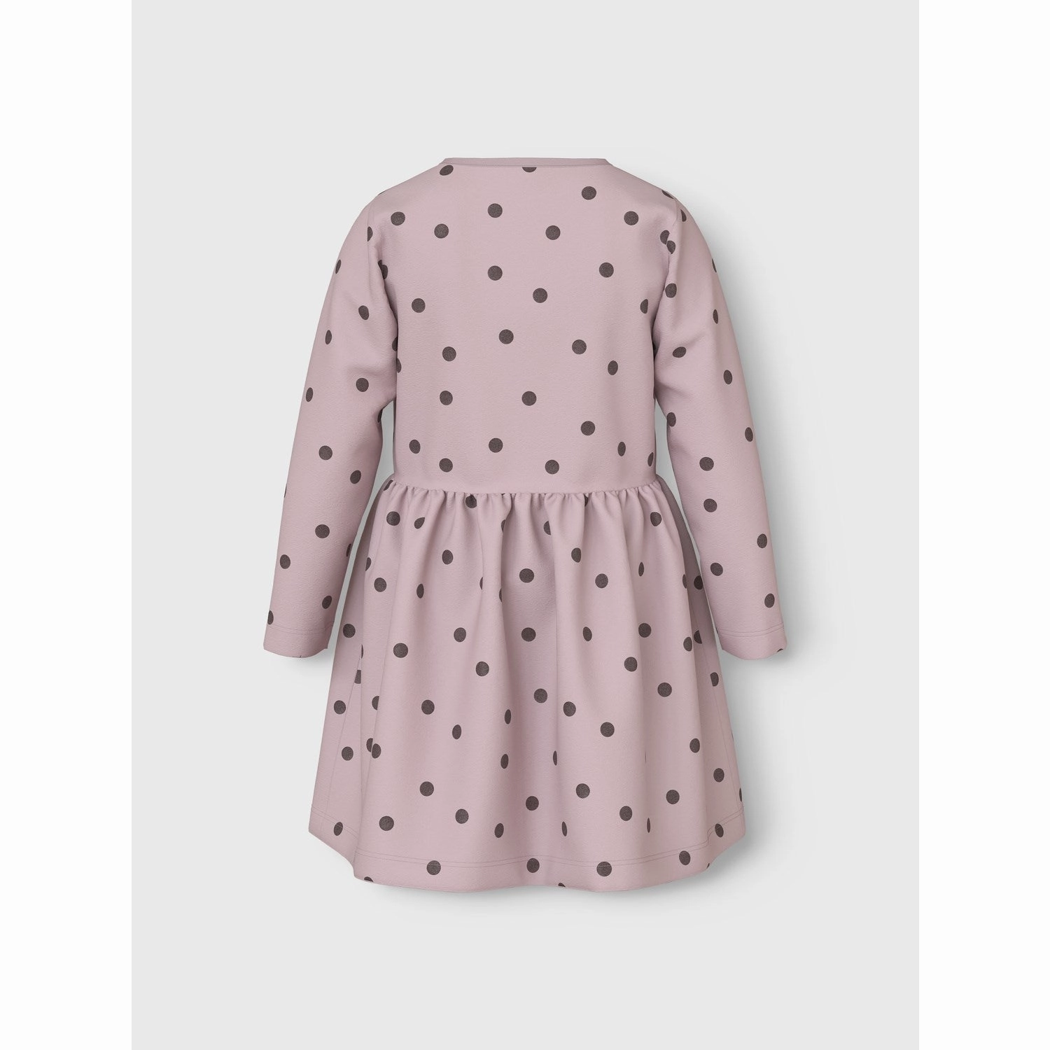 Lightweight-Structure Name It Burnished Lilac Peppercorn Dot Nmfvivian Ls Dress