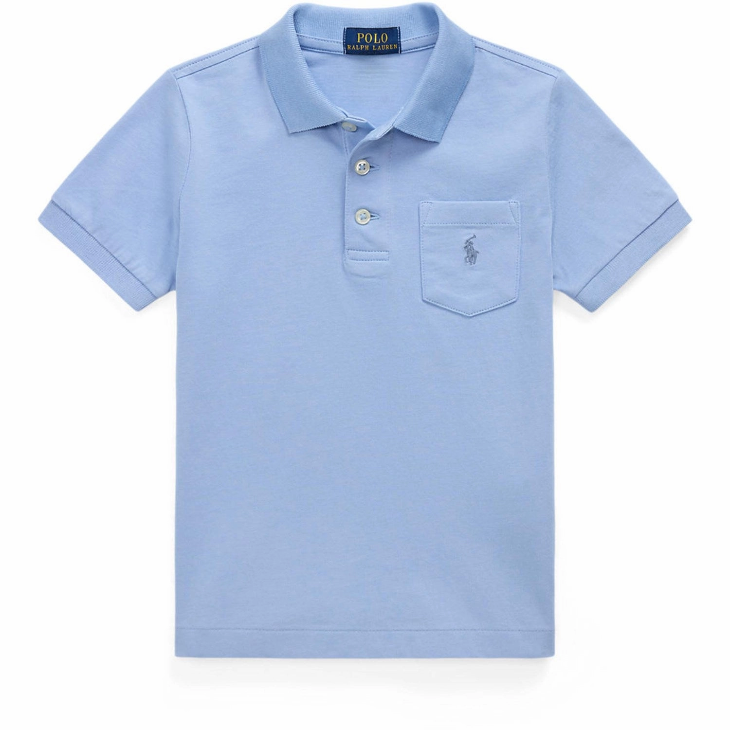 Polo Ralph Lauren Chambray Blue/C7560 Polo T-Shirt Breathable knit Trendy Business