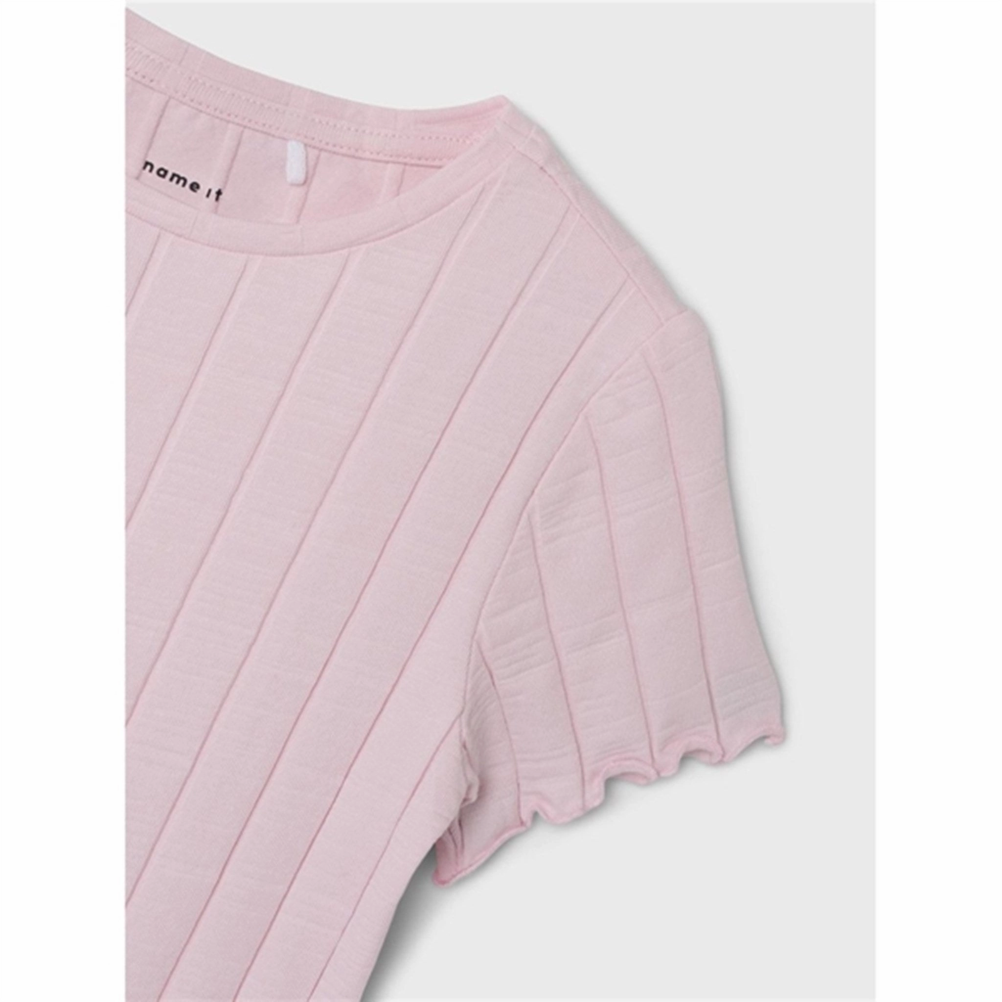 Name it Parfait Pink Noralina T-Shirt Noos Anti Static Treatment HeatResistantMaterial