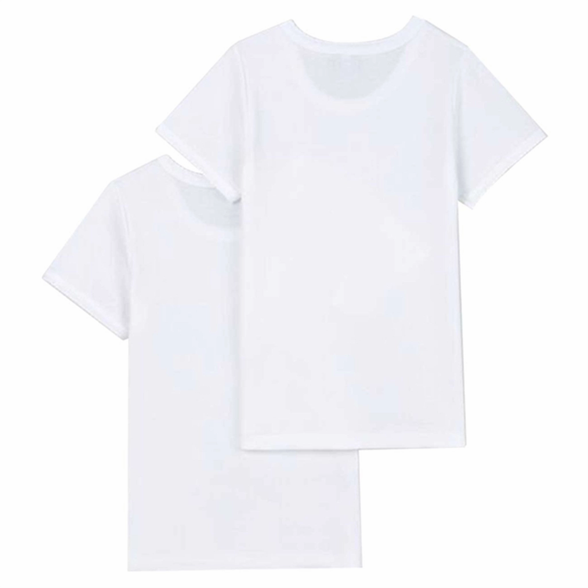 Petit Bateau T-shirt Mc 2-pack White Everyday Casual