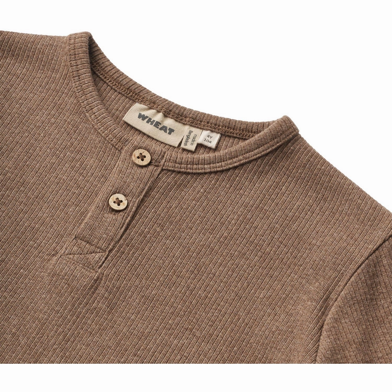 Wheat Coffee Melange Blouse Morris Gym Companion Wardrobe Must-Have