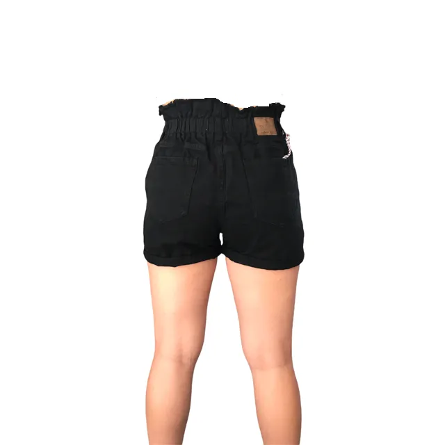 Stain Repellent Treatment Temperature Regulating Material Smithy's Bermuda Denim Donna WBD641 black