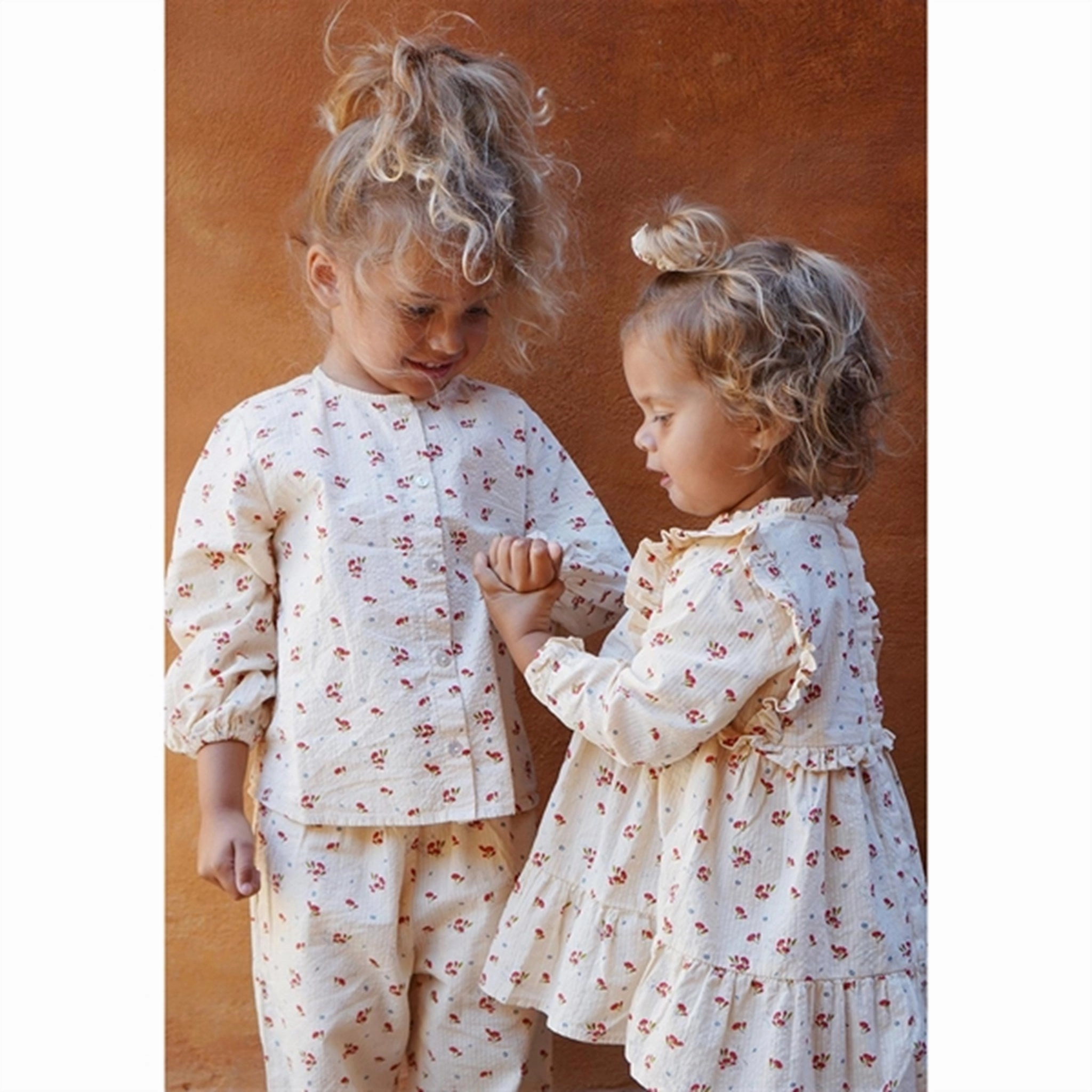 Streamlined Design Konges Sl?jd Pluie De Fleur Red Como Puf?rme Shirt