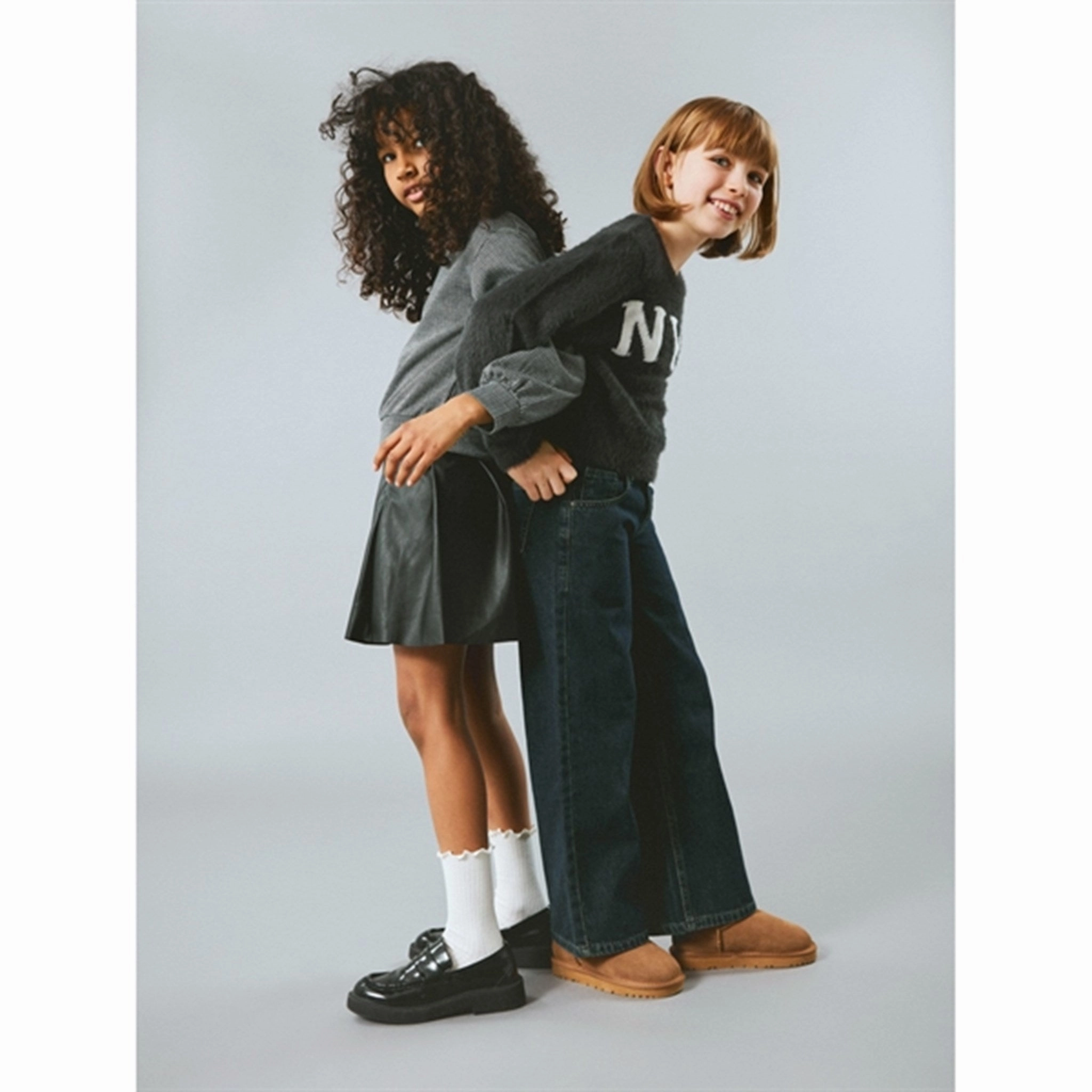 Denim Blend Name it Black Sachecka Heavy Jersey Blouse