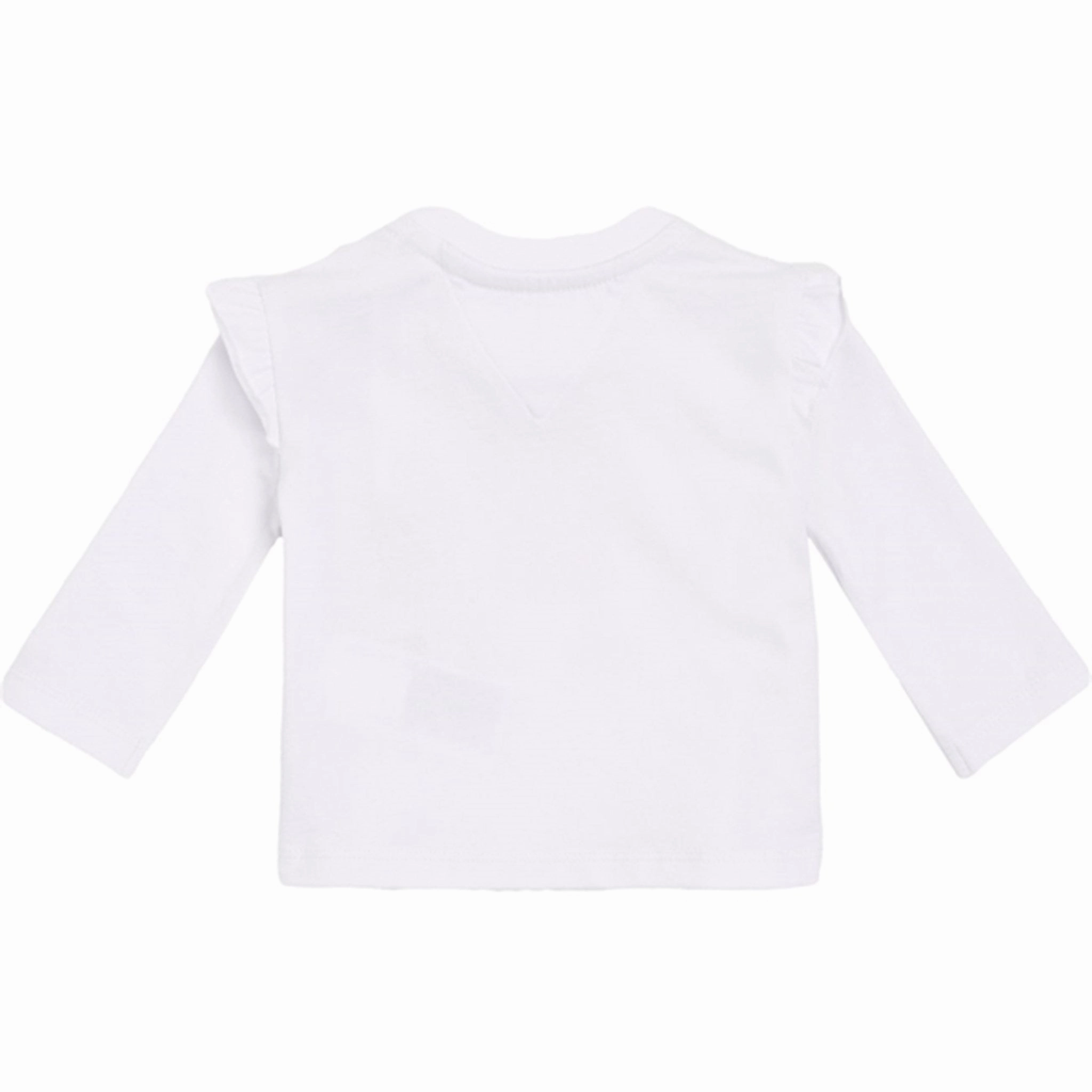 Tagless Labeling Tommy Hilfiger Baby Monogram Blouse White