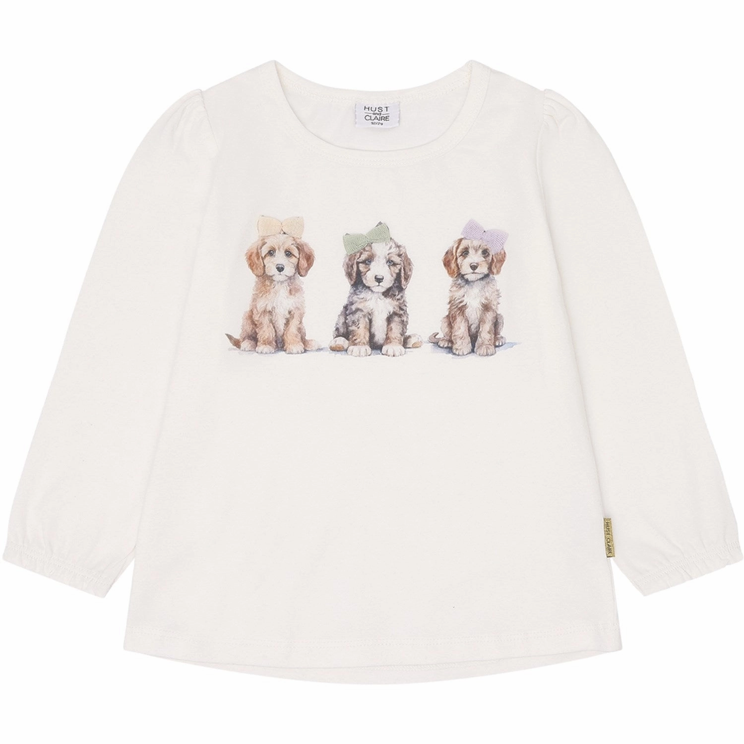 Hust & Claire Ivory Alma Blouse Premium Feel Reinforced Shoulders