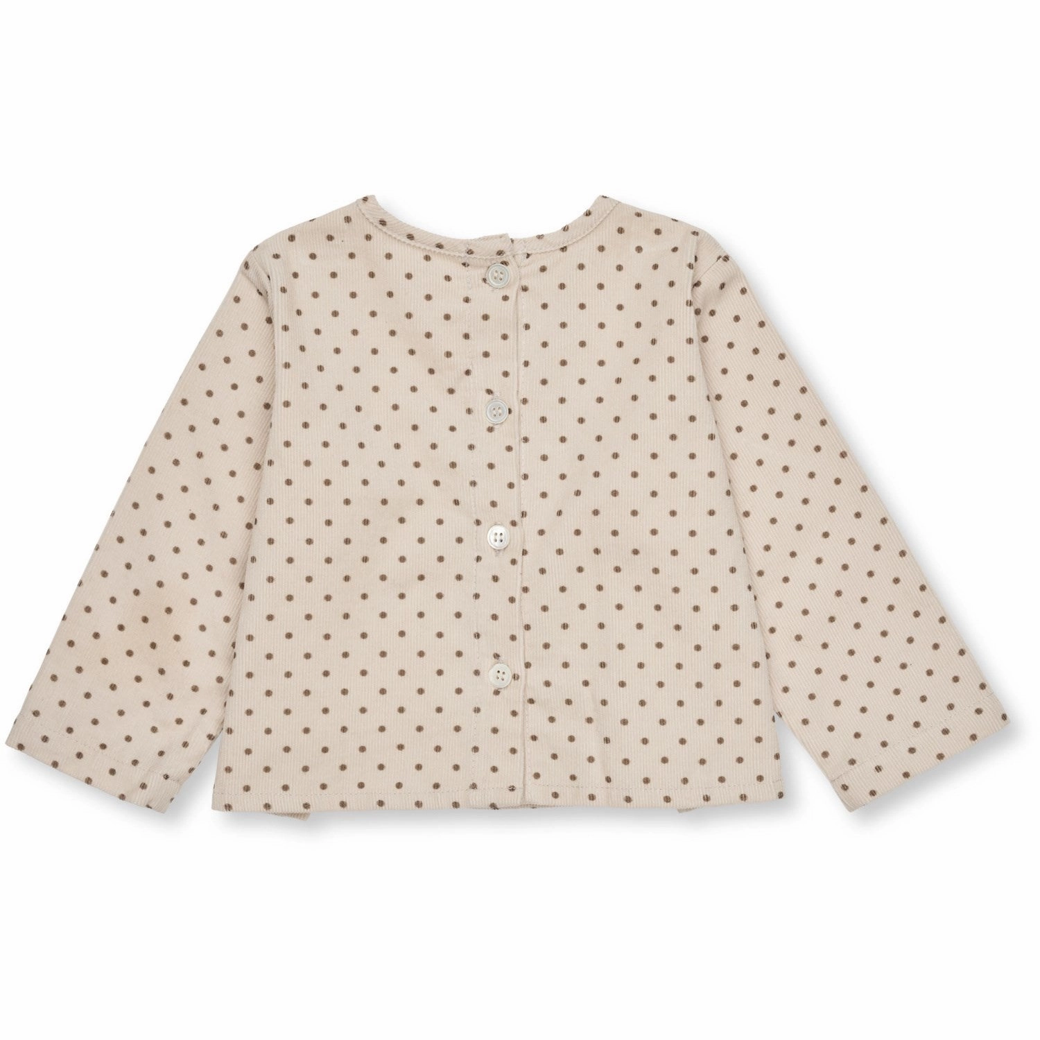 Lalaby BrownDot Holly Top EasyCare Fabric High-Quality Material