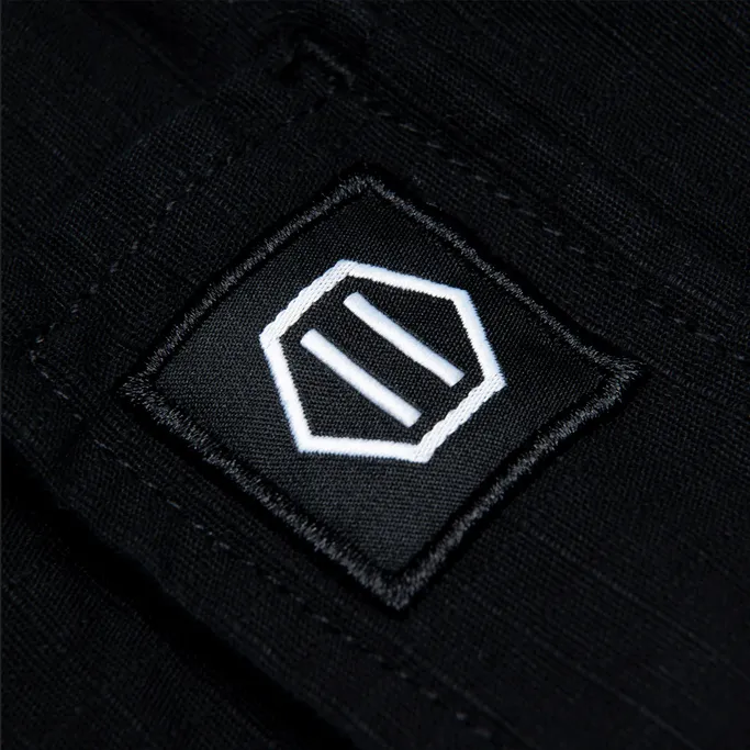 Modern Fit Dolly Noire pantaloncino cargo in ripstop sh004 01 nero