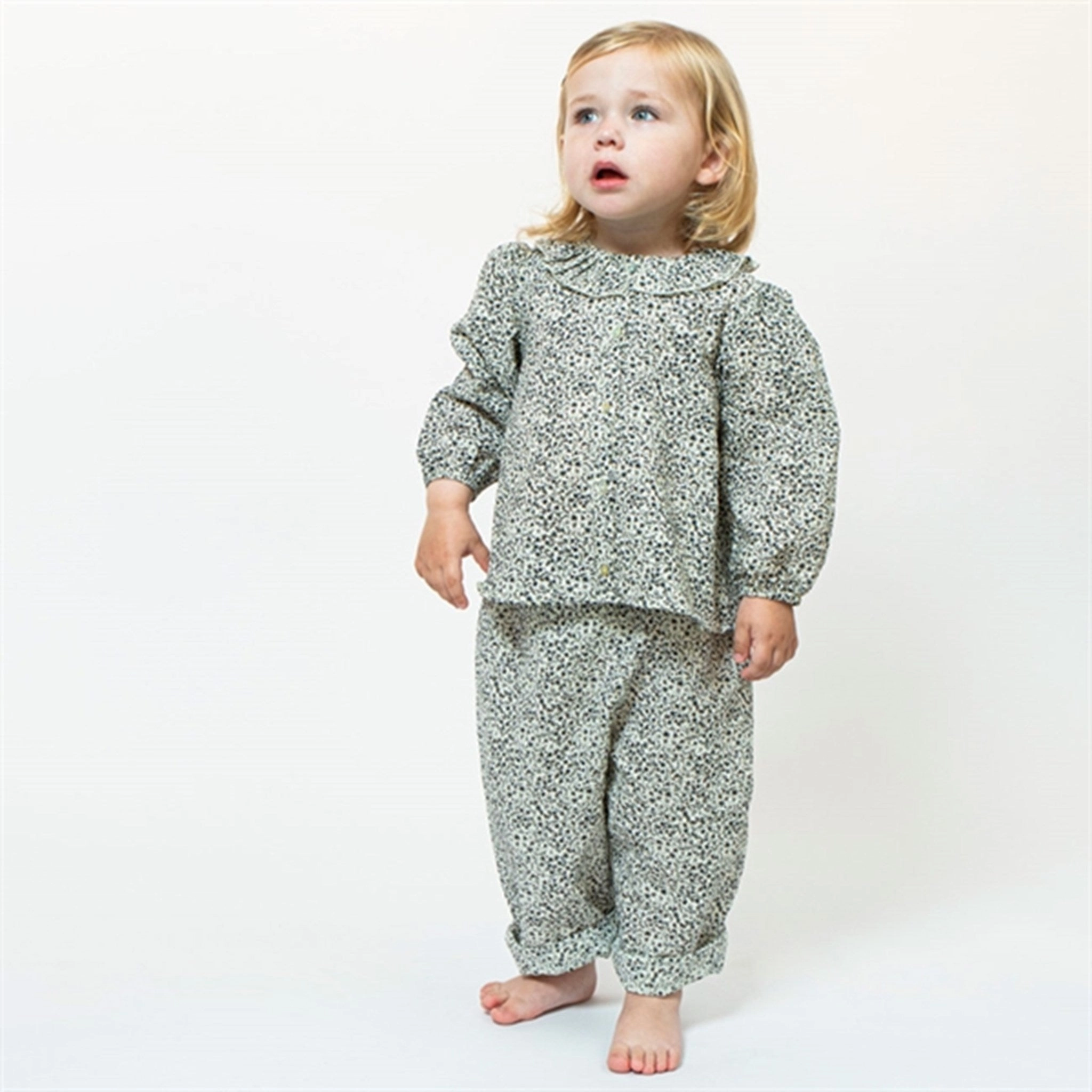 Sofie Schnoor Antique White Blouse Ventilated Back Panel Resort Wear