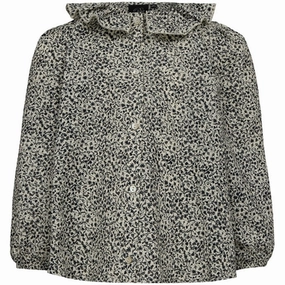 Sofie Schnoor Antique White Blouse Bold Statement