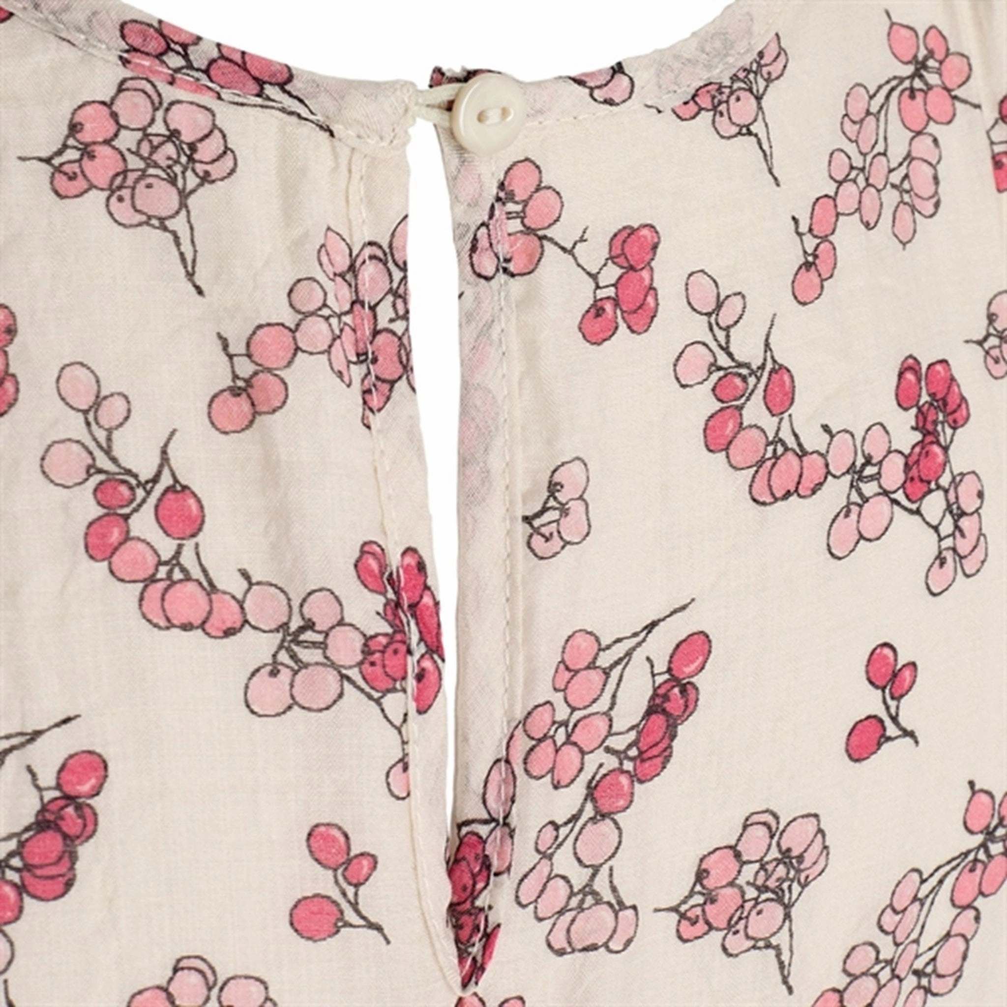 Sofie Schnoor Antique White Dress Timeless fitted silhouette Beadwork