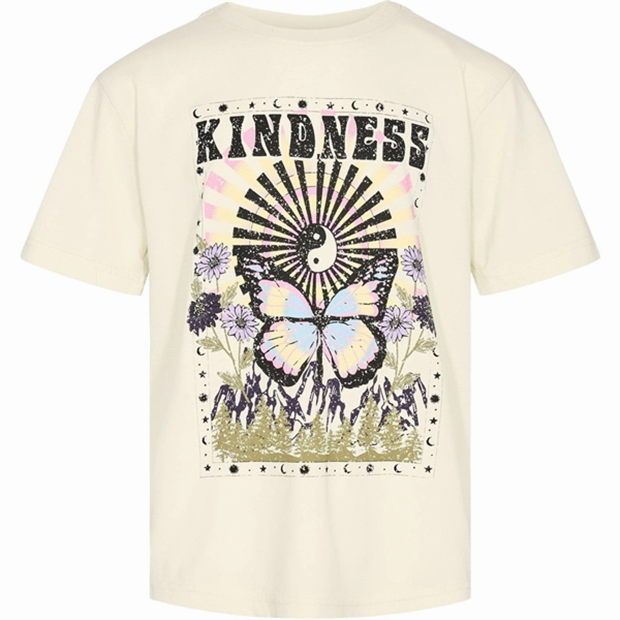 Sofie Schnoor Antique White T-shirt Stylish Outfit VintageWash