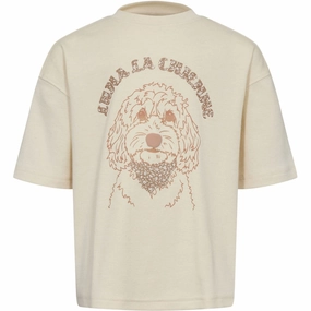 Sofie Schnoor Antique White T-Shirt Holiday Trend Minimalist Layer