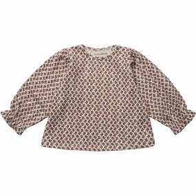 Subtle design Classic Style Sofie Schnoor Aop Flower Blouse