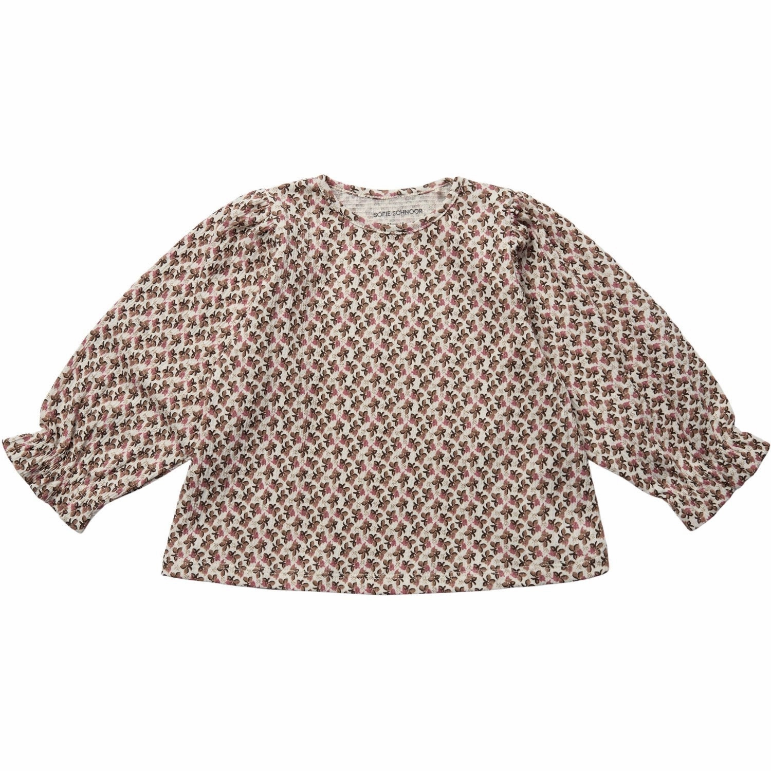 Subtle design Classic Style Sofie Schnoor Aop Flower Blouse