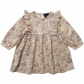 Modern Texture Sleeveless Sofie Schnoor AOP Flower Dress