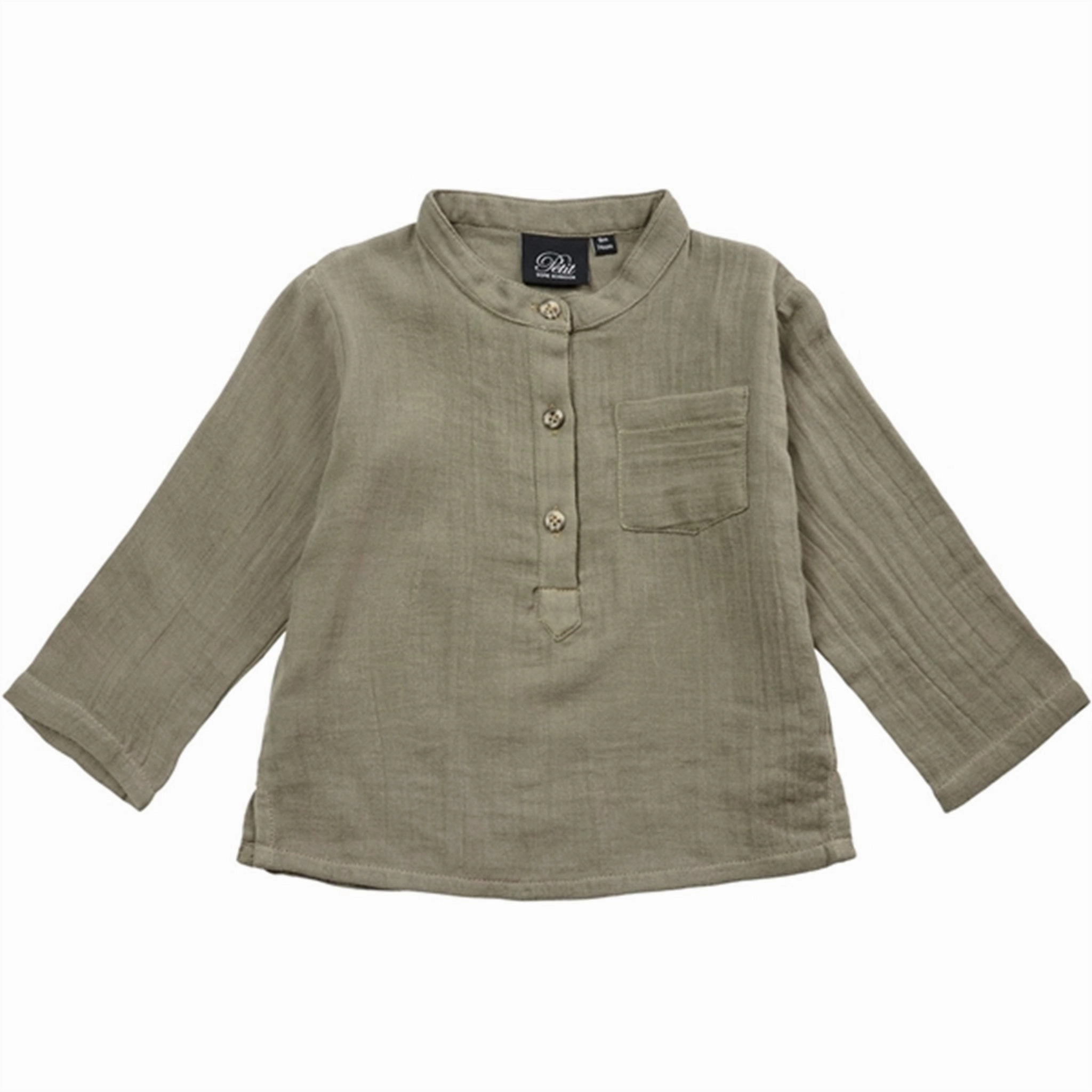 Sofie Schnoor Army Green Shirt Durable Construction