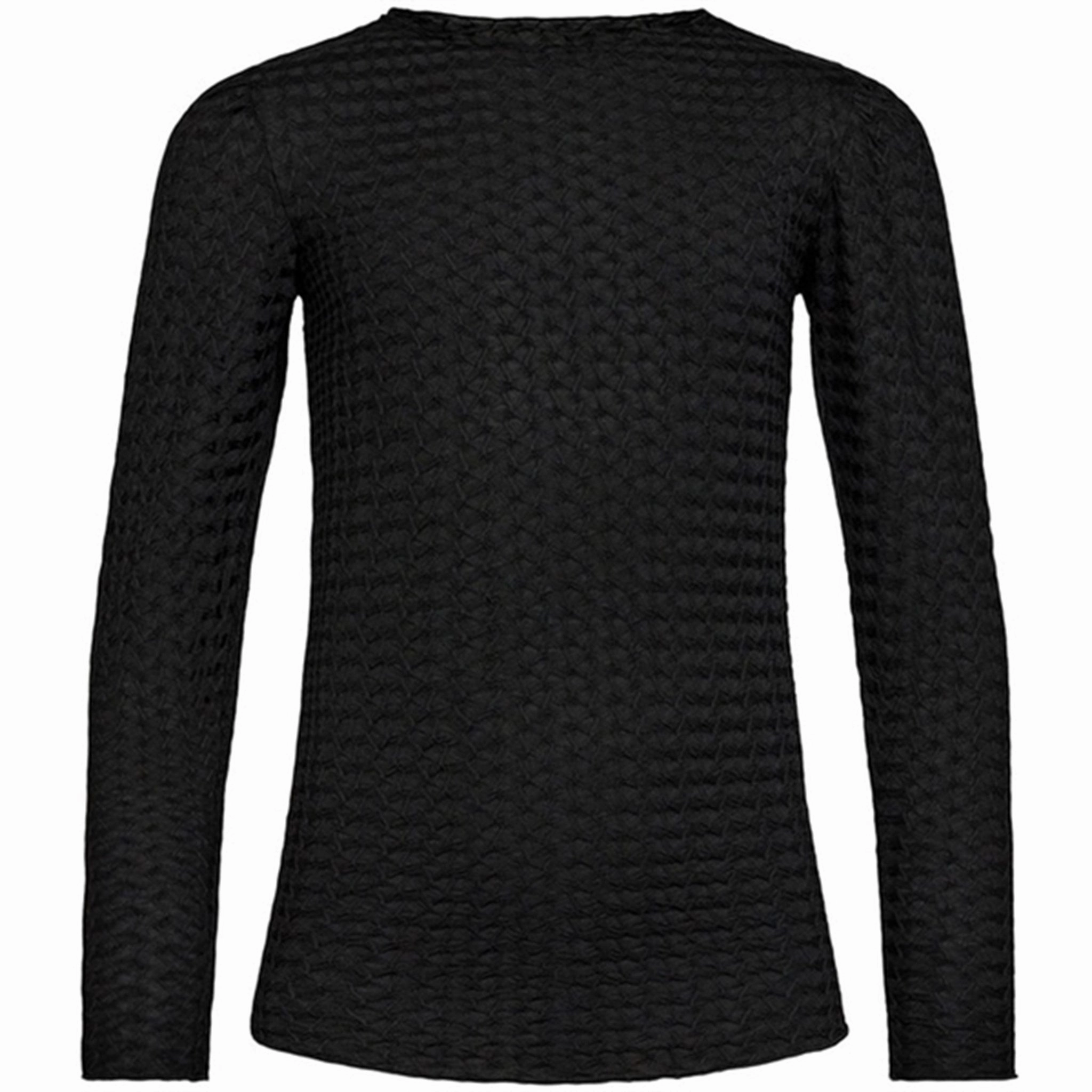 Sofie Schnoor Black Blouse Breathable Lining Abrasion Resistant Edges