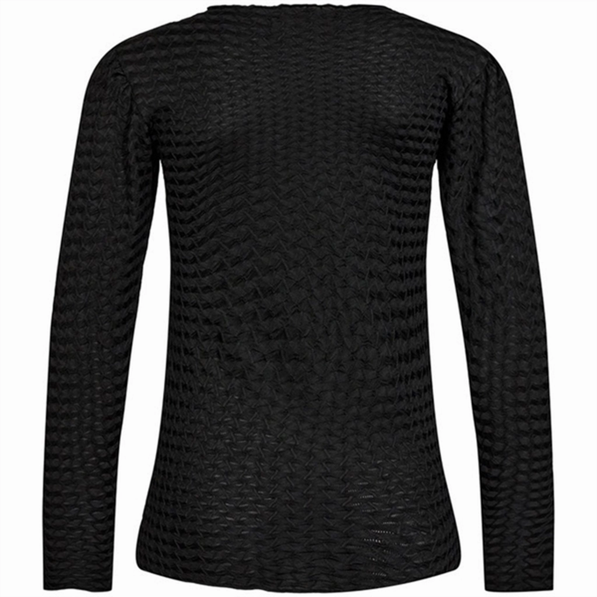 Multi Functional Pockets Moisture Management Tech Sofie Schnoor Black Blouse