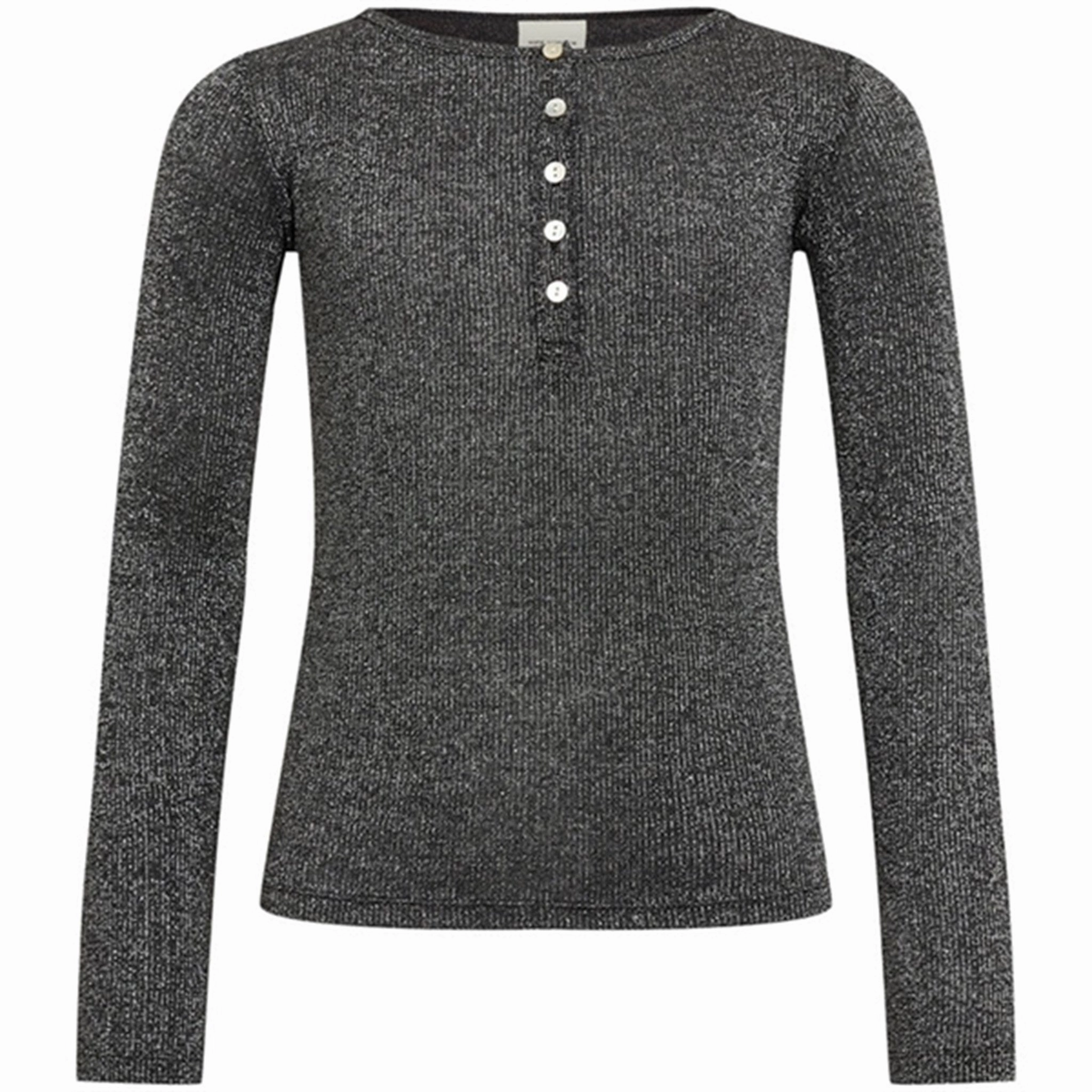 Athleisure Wear Oversized style Sofie Schnoor Black Glitter Blouse