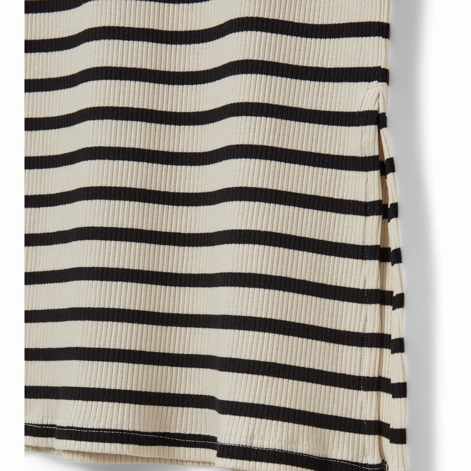 Sofie Schnoor Black Off White Facitasy Dress Lounge Mode