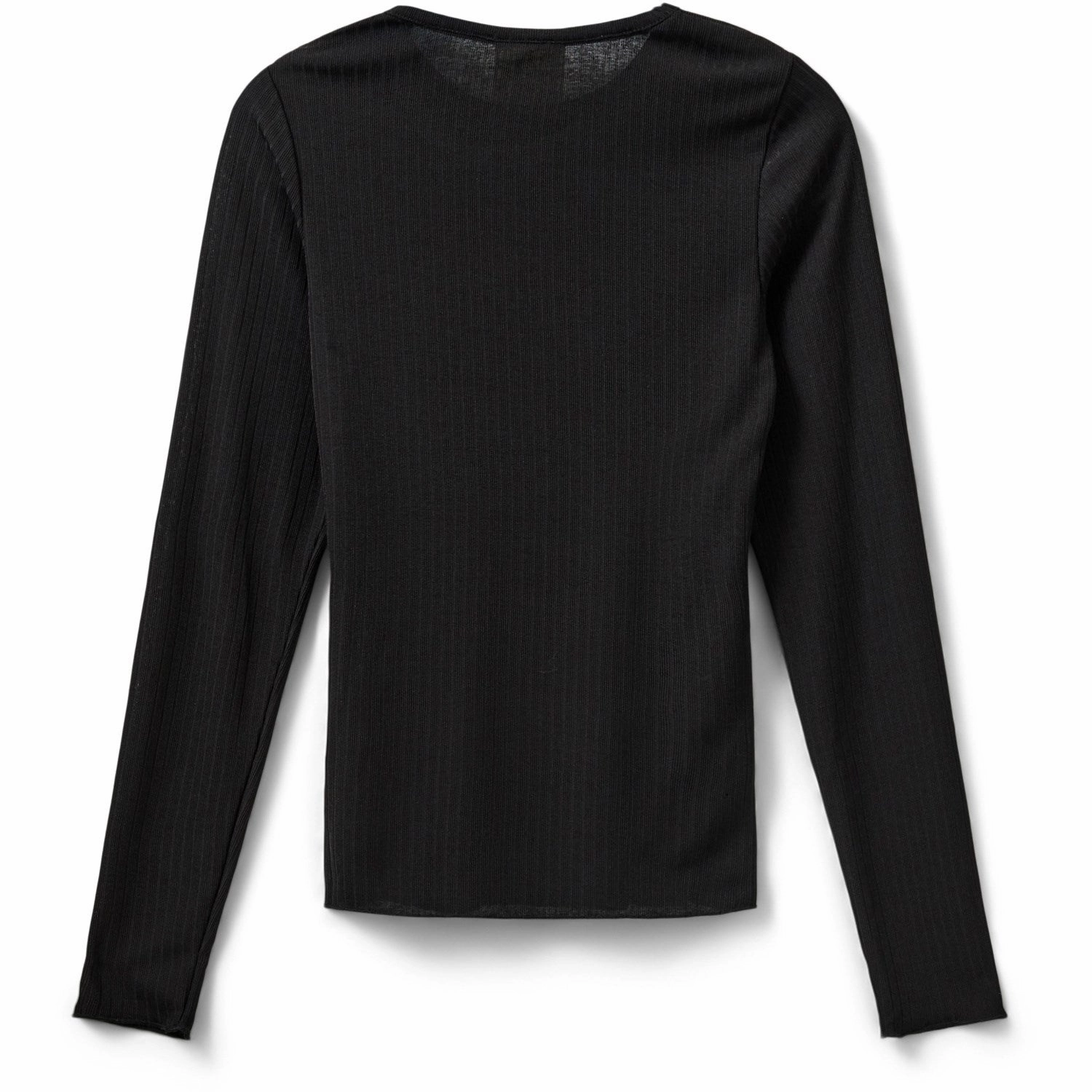 Twill Weave Sofie Schnoor Black T-Shirt Long-Sleeve