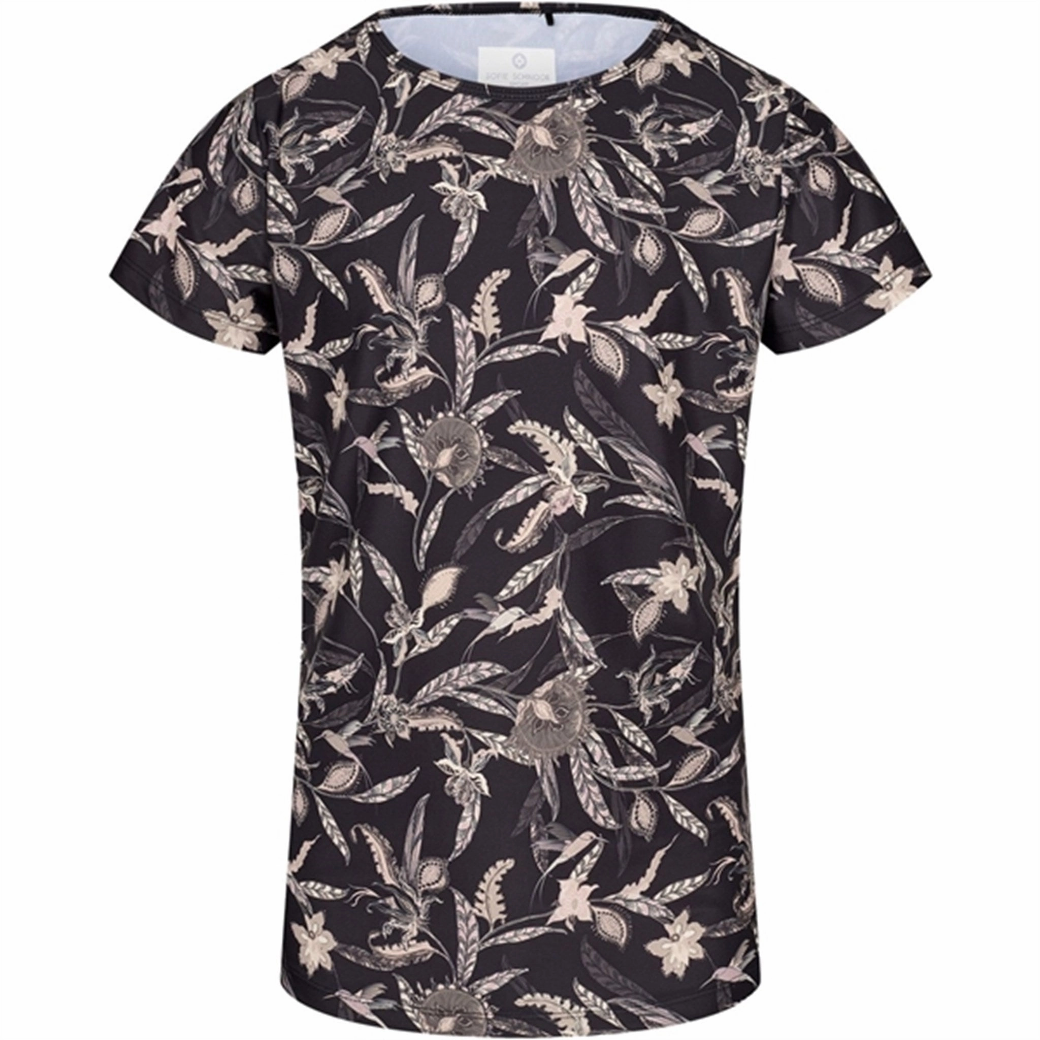 Fade Resistant Print Tight fit sexiness Sofie Schnoor Black T-shirt