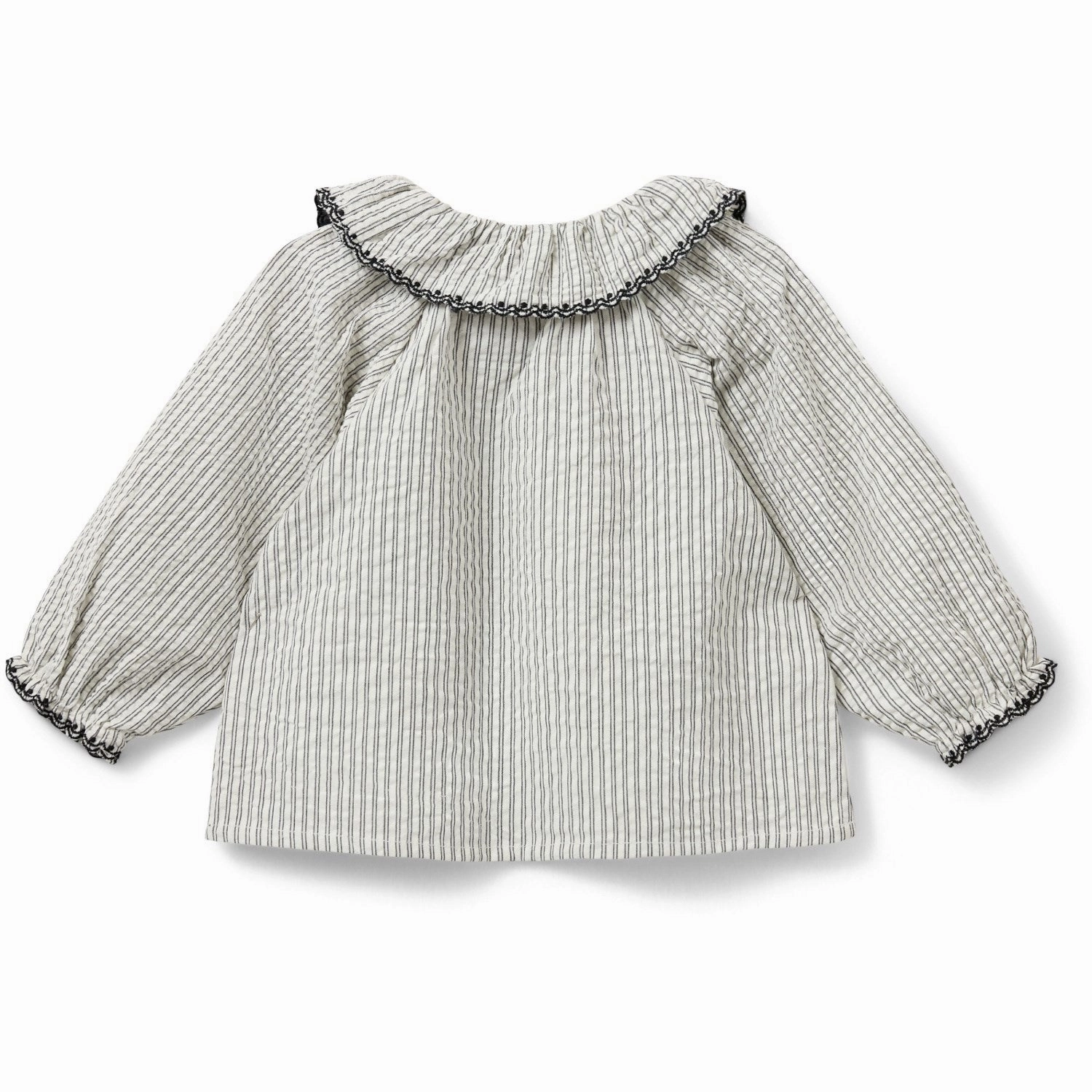 High-End Look tall size Sofie Schnoor Black Thin Stripe Blouse